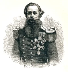 Capitán Cowper Phipps Coles, 1819-1870, capitán naval e inventor inglés, 1893