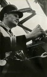 Capitán Gilbert Rae, piloto de BOAC Mosquito, Segunda Guerra Mundial, c1939-c1944