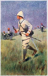 Capitán J Fiegenschuh, Abécher, 1910