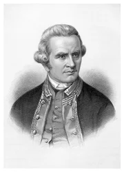 Capitán James Cook, explorador, navegante y cartógrafo inglés, 1886