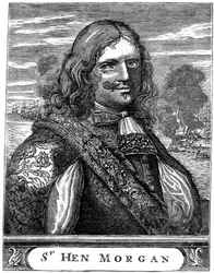 Capitán Morgan, bucanero del siglo XVII, c1880