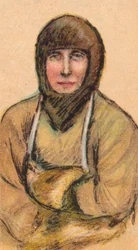 Capitán Oates 1880-1912, explorador antártico inglés, 1916