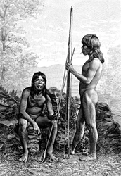Indios Caraya, Sudamérica