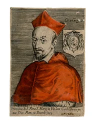 Cardenal Francesco Sforza, sacerdote italiano, siglo XVI