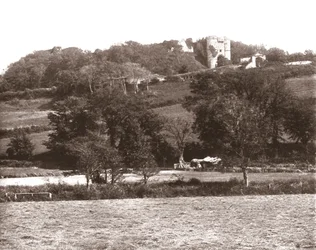 Colina de Carisbrooke, Newport, Isla de Wight, 1894