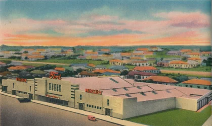 Edificio Carlos Dieppa, Ford, Mercury, Lincoln Service, Barranquilla, c1940s