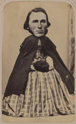 [Álbum de carte-de-visite de retratos collage], 1850s-90s