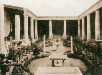 Casa dei Vettii, Pompeya, Italia, c. 1900s