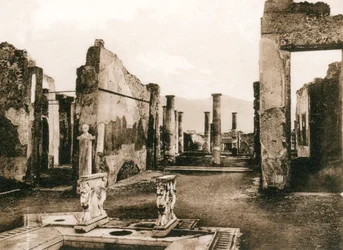 Casa de Cornelio Rufo, Pompeya, Italia, c. 1900s
