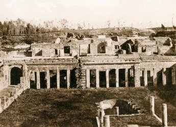 Casa de Diomedes, Pompeya, Italia, c1900s