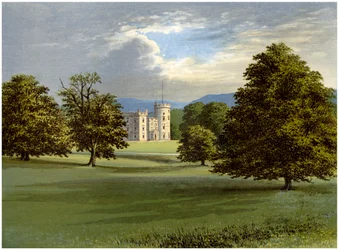 Castillo Forbes, Aberdeenshire, Escocia, hogar de Lord Forbes