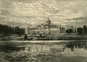 Castillo Howard: Frente Sur, 1898