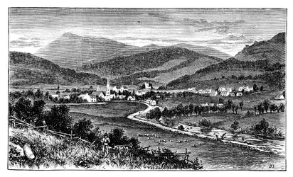 Castleton de Braemar, Escocia, c1888