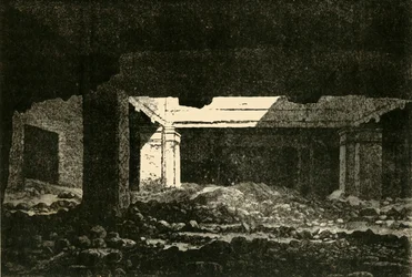 Catacumbas en Alejandría, 1890