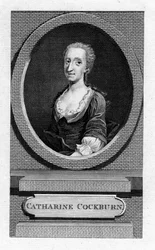 Catharine Trotter Cockburn 1679-1749, novelista, dramaturga y filósofa escocesa, siglo XIX
