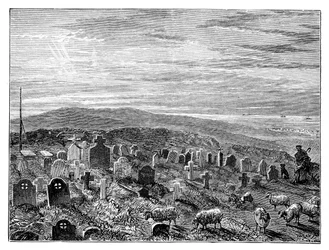 Colina de Cathcart, Crimea, Ucrania, c1888
