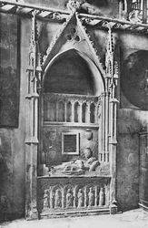 Catedral de Aviñón - Tumba del Papa Benedicto XII, c1925