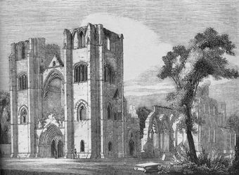 Catedral de Elgin, 1845