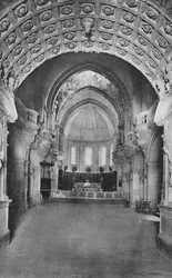 Catedral de Aviñón, interior, c1925