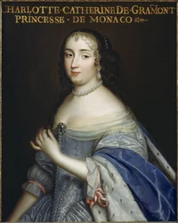 Catherine Charlotte de Gramont 1638-1678, Princesa de Mónaco y Duquesa de Valentinois, c. 1665