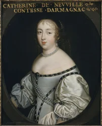 Catherine de Neufville de Villeroy, condesa de Armagnac 1639-1707, ca. 1665
