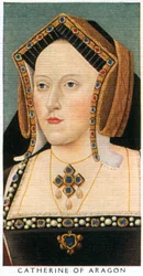 Catalina de Aragón, primera esposa de Enrique VIII, c. 1530, principios del siglo XX
