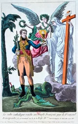 El culto católico devuelto al pueblo francés por el Primer Cónsul Bonaparte, siglo XIX