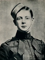 Cadete de caballería en Sandhurst, c1893, 1945