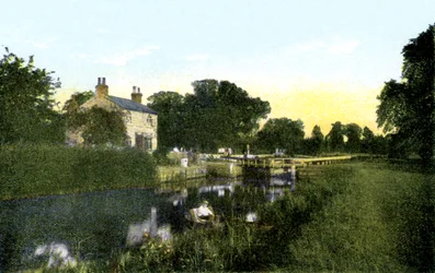 Caversham Lock, Berkshire, siglo XX