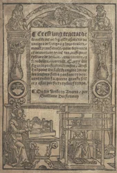 Ce est ung tractat de la noble art de leguille ascavoir ouvraiges de spaigne... titl...