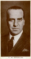 Cecil Pickles Douglas, árbitro de boxeo, 1938