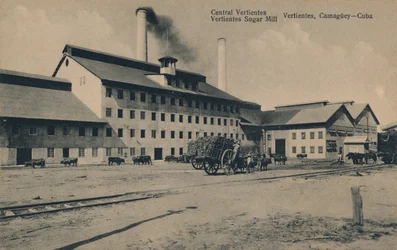 Central Azucarera Vertientes, Camagüey, Cuba, c1910