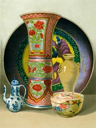 Arte cerámico, porcelana china y japonesa
