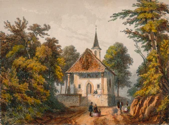 Capilla de Guillermo Tell, Küssnacht, mediados del siglo XIX
