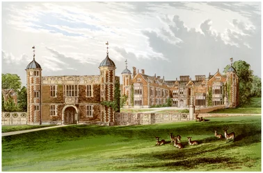 Charlecote Park, Warwickshire, hogar de la familia Lucy
