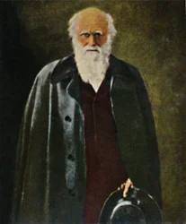 Charles Darwin 1809-1882. - Pintura de Collier, 1934
