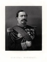 Charles Denis Sauter Bourbaki, general francés, siglo XIX