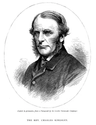 Charles Kingsley, escritor y clérigo británico, c1880