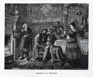 Carlos V en Fuggers, 1882