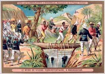 Charles le Myre de Vilers, residente general de Madagascar, siglo XIX