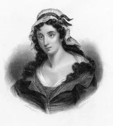 Charlotte Corday, asesina del revolucionario francés Jean-Paul Marat, 1793