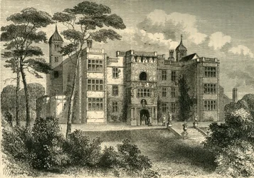 Casa Charlton en 1845, c1878