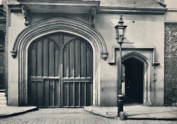 Cartuja. Exterior de la Puerta de Entrada, 1925
