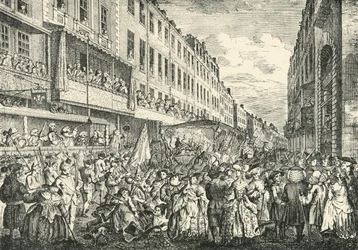 Cheapside en el Día del Alcalde, 1761, 1925