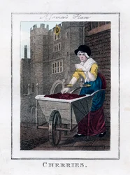 Cerezas, Palacio de St. James, Londres, 1805