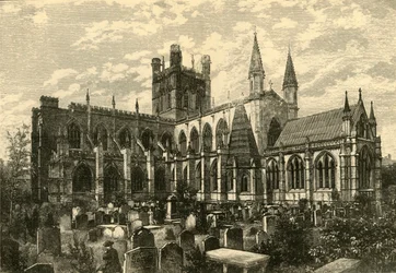 Catedral de Chester, 1898