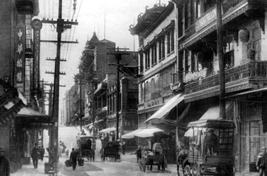 Chinatown, San Francisco, EE.UU., 1926