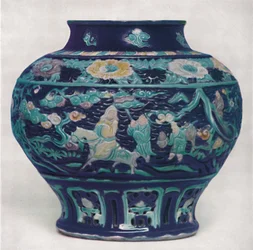 Jarra de Vino China. Periodo Ming, 1368-1644, 1928