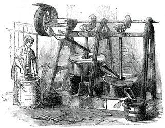 Molino de chocolate, 1886