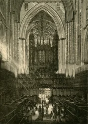 Coro de la Catedral de York, 1898